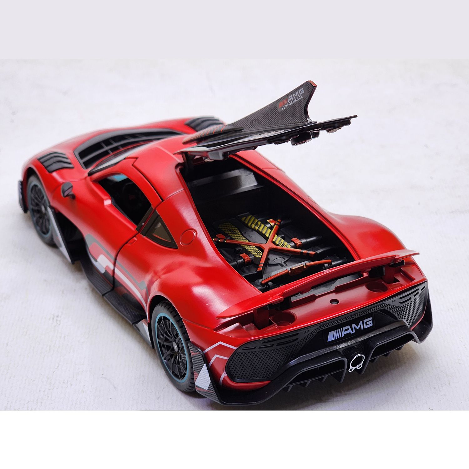 ماشین بازی مدل فلزی عقبکش BENZ AMG -  - 8