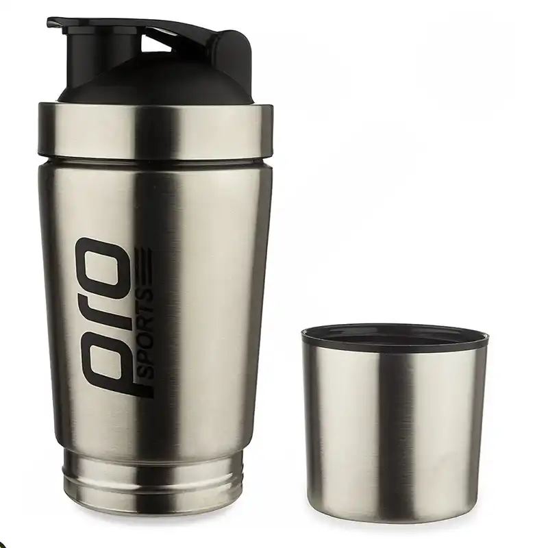 شیکر مدل NEW PRO دو تکه استیل گنجایش 0.6 لیتر