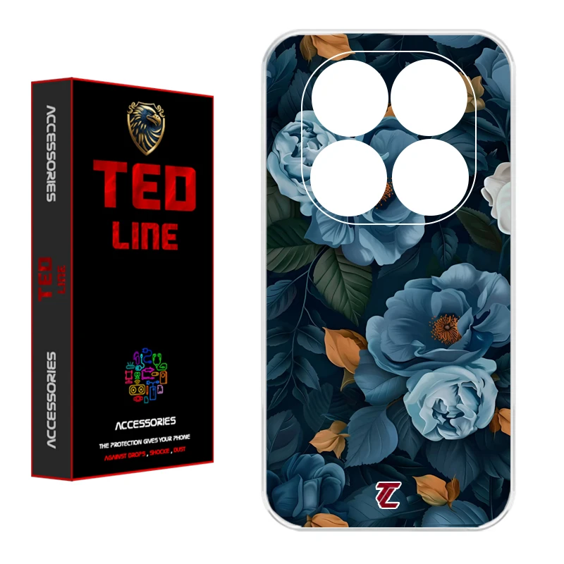 کاور تدلاین طرح گل کد 1227 مناسب برای گوشی موبایل شیائومی Poco X7 / Redmi Note 14 Pro 4G