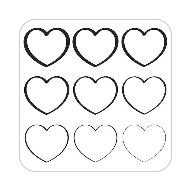 زیر لیوانی کاکتی طرح عاشقانه مدل mp38542