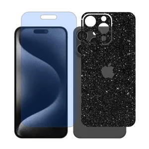 Glass Together model anti blue Screen Protector Suitable for Apple iPhone 15 Pro Max Mobile  Phone with Back cover sticker