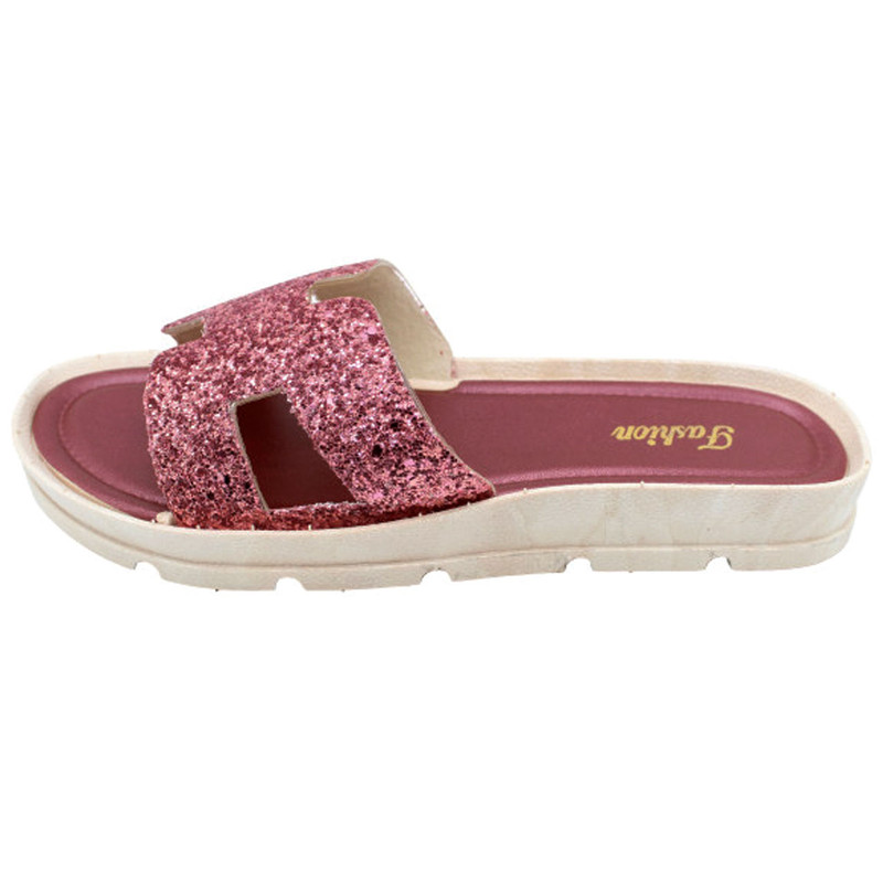 دمپایی زنانه مدل ستاره کد GH/MZ3