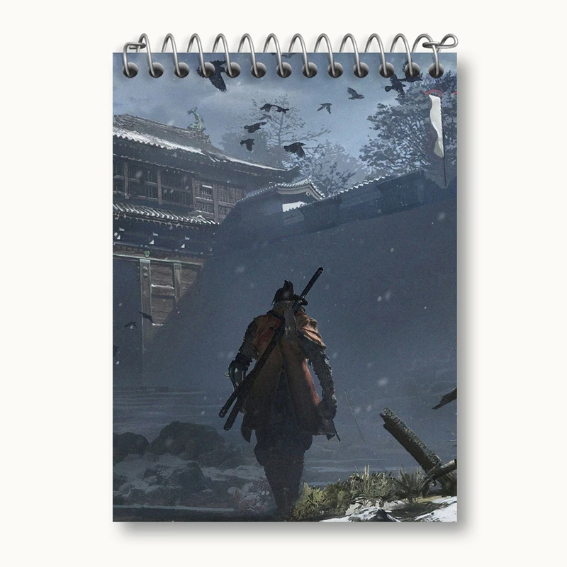 دفتر یادداشت 50 برگ خندالو مدل وولف سیکرو کد 30554