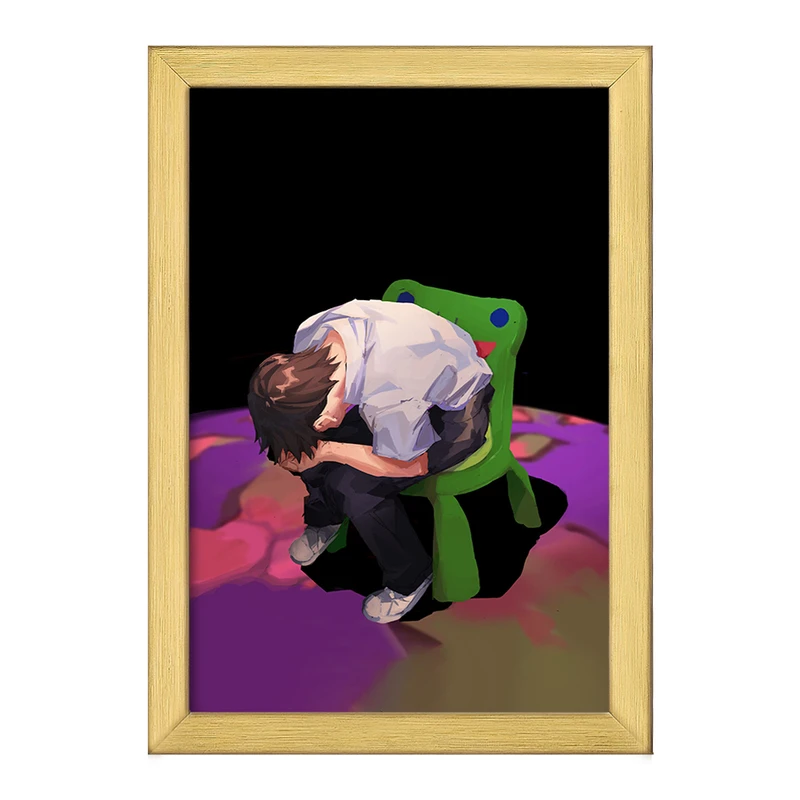 تابلو خندالو طرح بازی انیمال کراسینگ (Animal Crossing) کد 32660