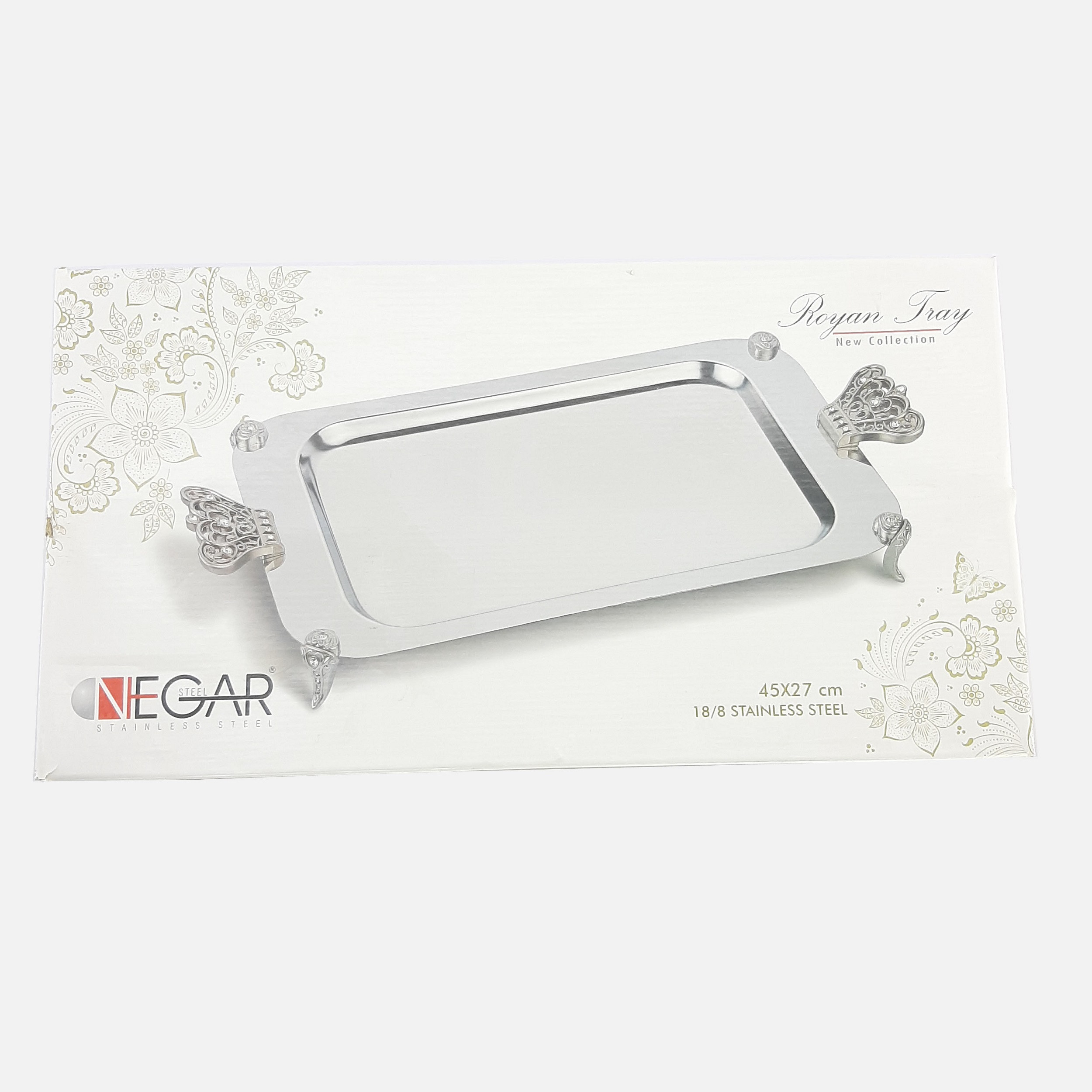 سینی نگار مدل تاجی کد 326G