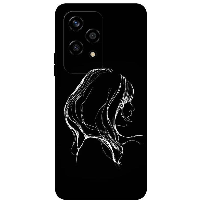 کاور مگافون طرح دخترانه مدل 7766 مناسب برای گوشی موبایل آنر 200 Lite     