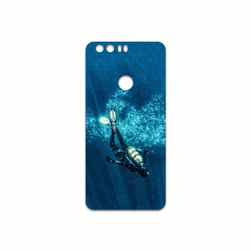 برچسب پوششی ماهوت مدل Scuba Diving مناسب برای گوشی موبایل آنر 8