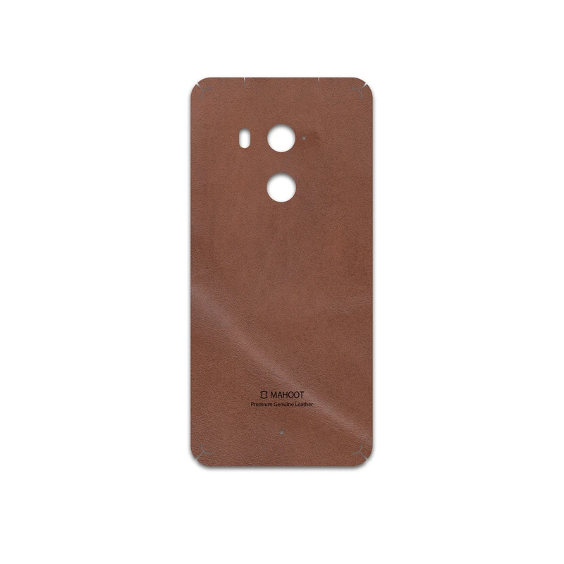 برچسب پوششی ماهوت مدل Matte-Natural-Leather مناسب برای گوشی موبایل اچ تی سی U11 Plus