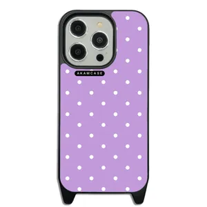 AKAM AMC-WLA15PRO-PASTEL PATTERN11 Cover For Apple iPhone 15 Pro