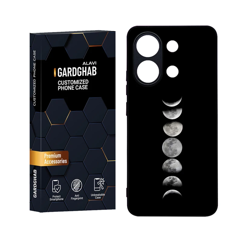 کاور گارد قاب علوی مدل Glass مناسب برای گوشی موبایل شیائومی Redmi Note 13 4G 