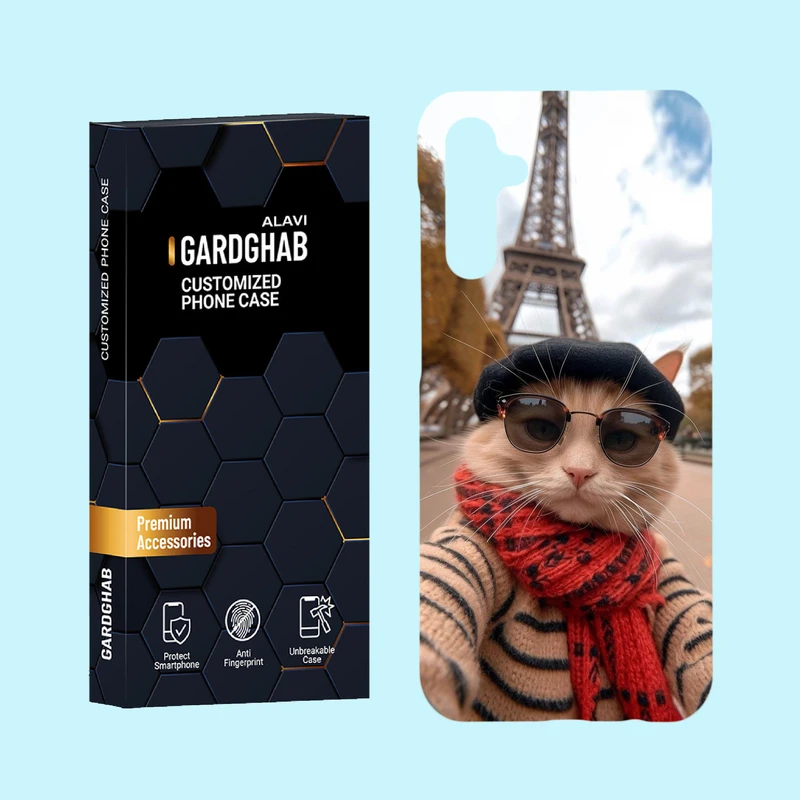 کاور گارد قاب علوی مدل هنری مناسب برای گوشی موبایل سامسونگ Galaxy M14 5G