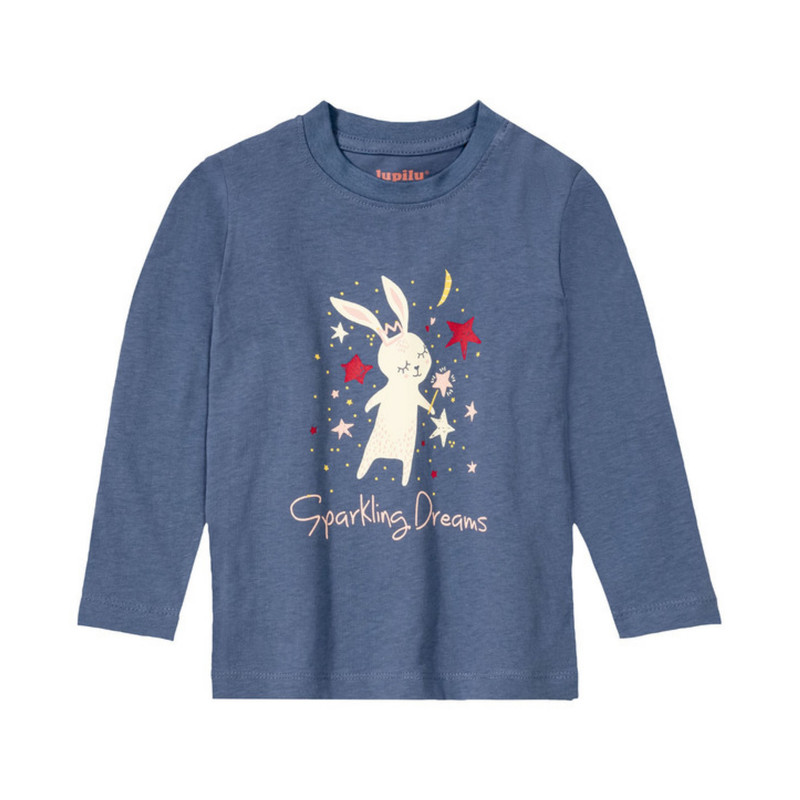 تی شرت آستین بلند دخترانه لوپیلو مدل خرگوش