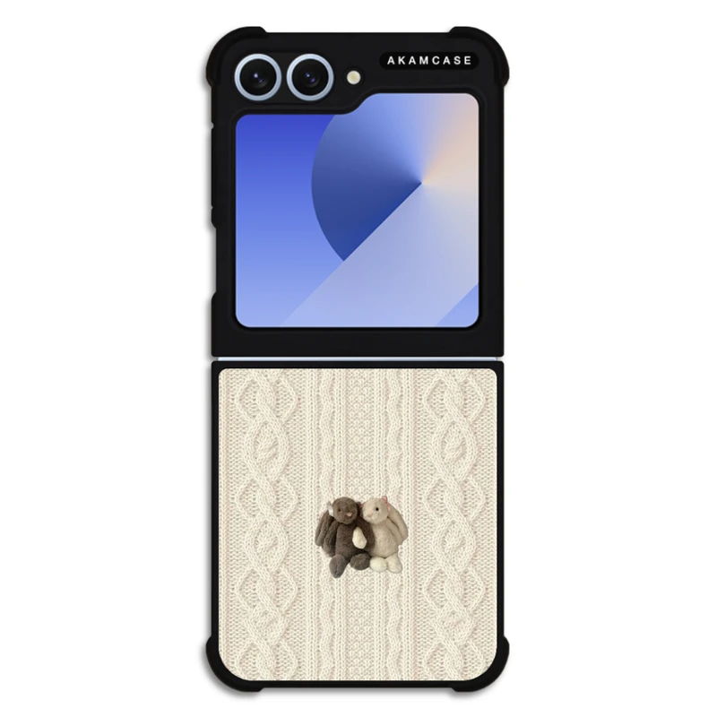 کاور آکام مدل AMC-WSGZFLIP6-TRICOT-22 مناسب برای گوشی موبایل سامسونگ Galaxy Z Flip 6