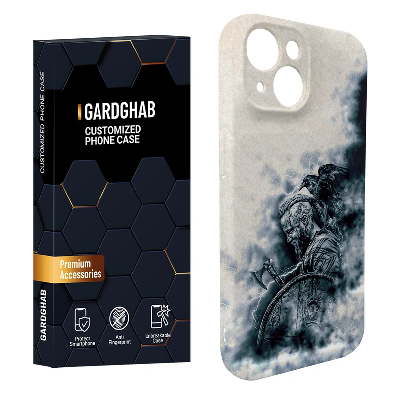 کاور گاردقاب مدل پسرانه مناسب برای گوشی موبایل اپل iPhone15 plus