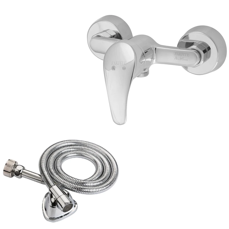 شیر سرویس بهداشتی فاخته مدل ماهان C به همراه شلنگ 