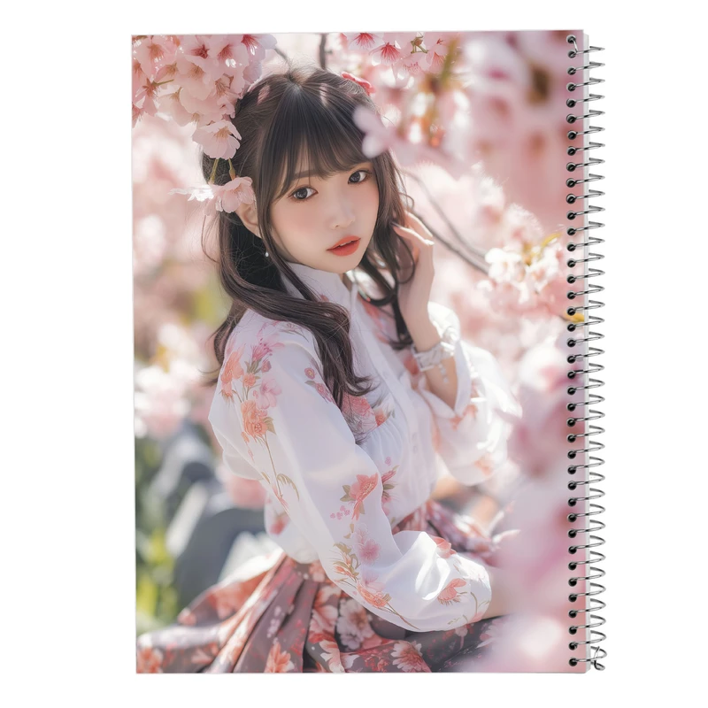 دفتر ژورنال نویسی 50 برگ مدوپد مدل نقطه ای طرح بهار کد DF13384