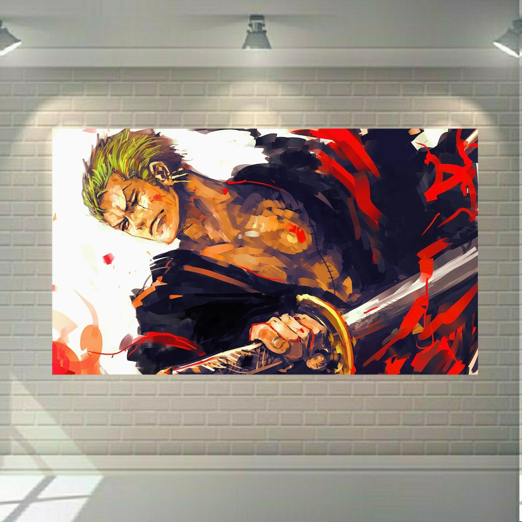 پوستر دیواری طرح انیمه Onepiece مدل SDP710