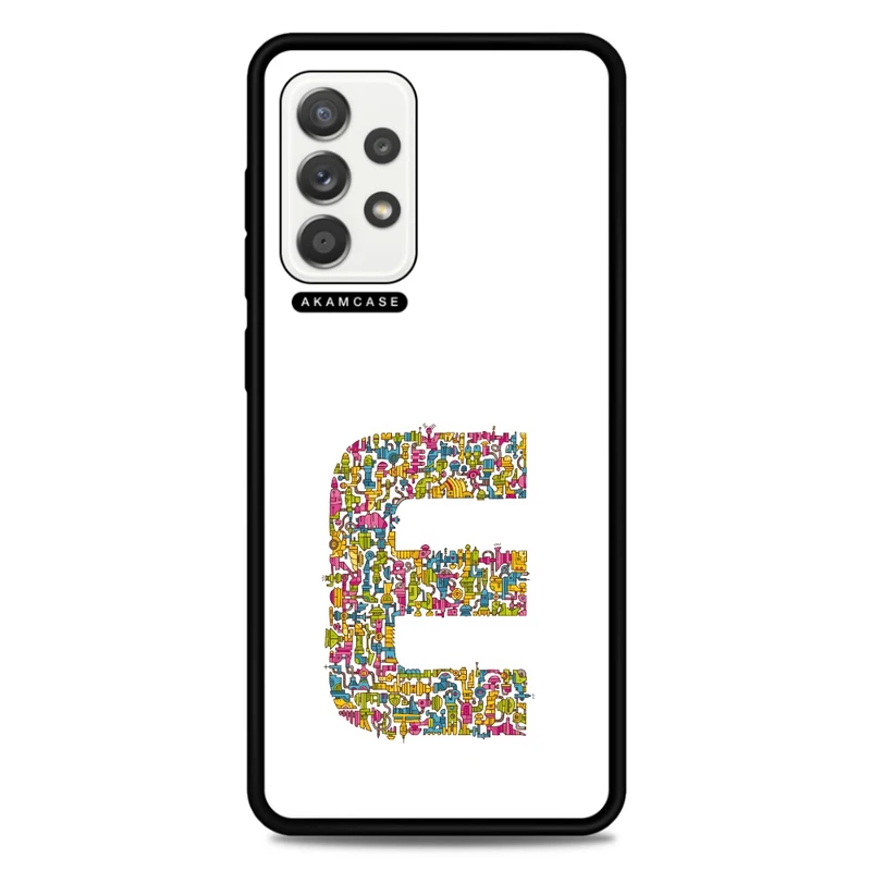 کاور آکام مدل AMC-WSGA52-ALPHADOODLEBET-5 مناسب برای گوشی موبایل سامسونگ Galaxy A52
