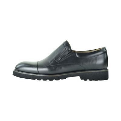 کفش رسمی مردانه کرمانی مدل طبی چرم شبرو طبیعی دستدوز کد 534