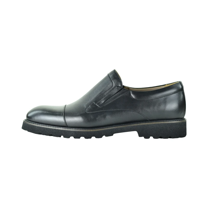 کفش رسمی مردانه کرمانی مدل طبی چرم شبرو طبیعی دستدوز کد 534