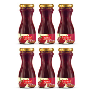 مربا آلبالو شهدین - 930 گرم بسته 6 عددی