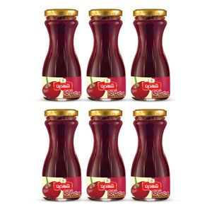 مربا آلبالو شهدین - 930 گرم بسته 6 عددی