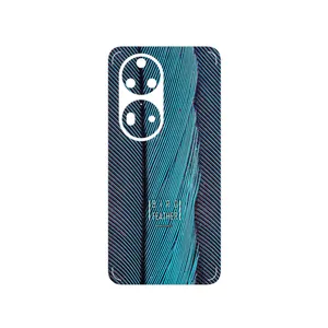 MAHOOT Turquoise feathers Cover Sticker for Huawei P50 Pro