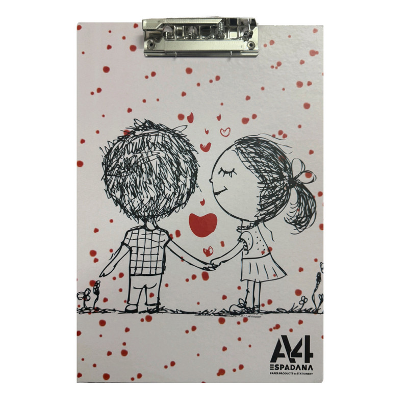 تخته شاسی اسپادانا مدل فانتزی طرح Sweet Love سایزA4