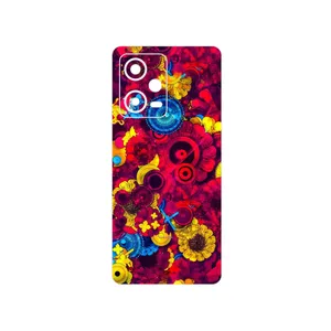 MAHOOT Vector Flower Garden Digital Art Cover Sticker for Xiaomi Redmi Note 12 Pro