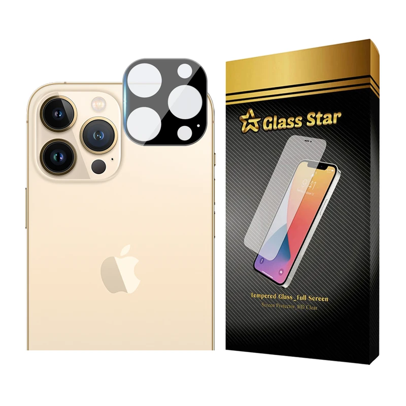 محافظ لنز دوربین گلس استار مدل LENSFS مناسب برای گوشی موبایل اپل iPhone 13 Pro Max / iPhone 13 Pro