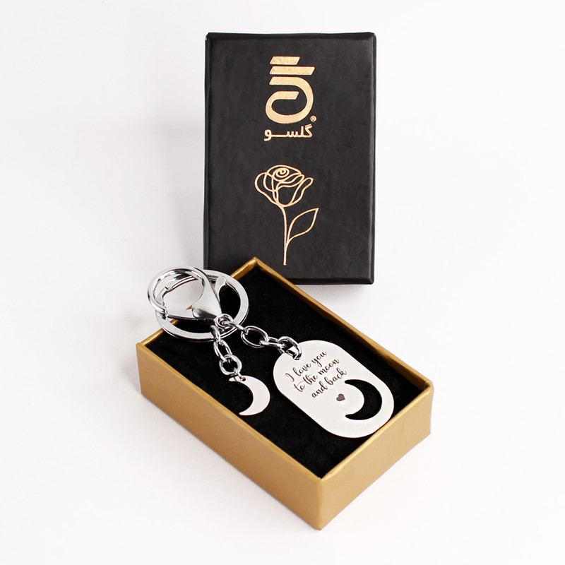 جاکلیدی گلسو مدل مستطیل و ماه کد 2 جاکلیدی گلسو مدل مستطیل و ماه کد 2