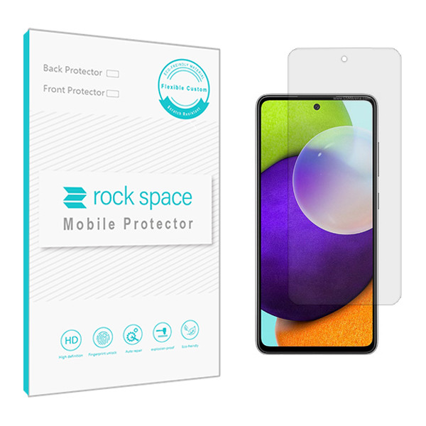 محافظ صفحه نمایش شفاف راک اسپیس مدل HyGEL مناسب برای گوشی موبایل سامسونگ A52