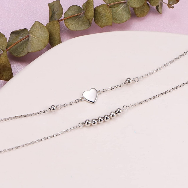 پابند نقره زنانه مدل مارکا