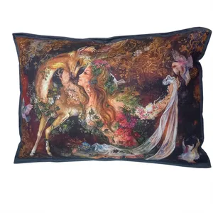 رو بالشی مدل مخمل طرح دار