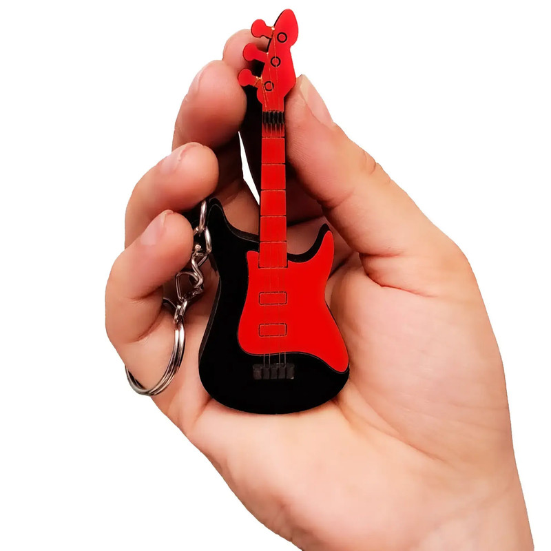 جاکلیدی طرح گیتار برقی مدل چوبی کد m.25429b