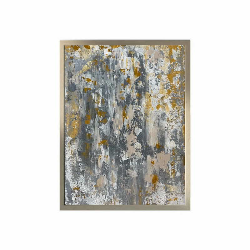 تابلو نقاشی اکریلیک طرح انتزاعی مدل t41