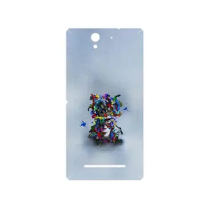 MAHOOT Collage of surreal Portrait of Women 4 Cover Sticker for Sony Xperia C3 Dual