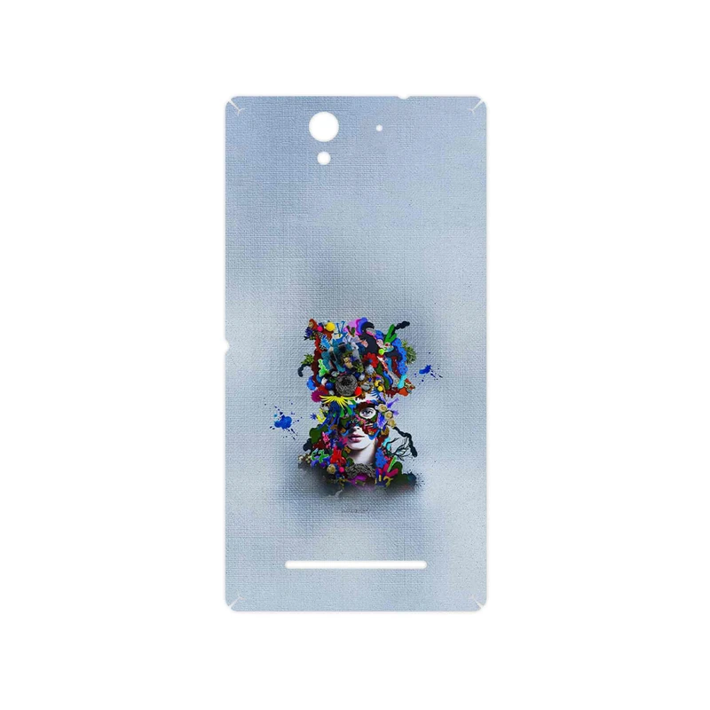 برچسب پوششی ماهوت مدل Collage of surreal Portrait of Women 4 مناسب برای گوشی موبایل سونی Xperia C3 Dual