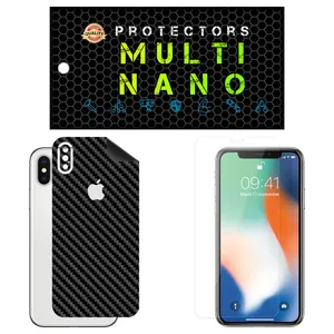 Multi Nano X-SFC Screen Protector For Apple iPhone X with back skin