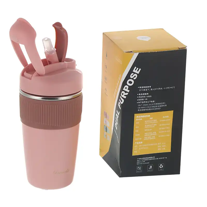 ماگ سفری مدل سیلیکونی گنجایش 0.5 لیتر