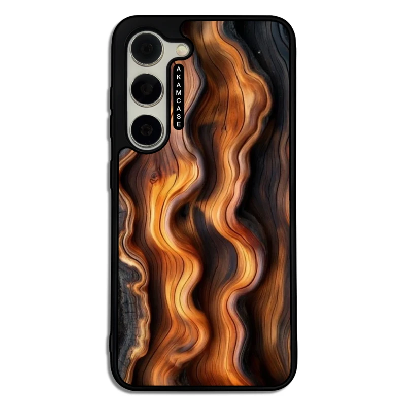 کاور آکام مدل AMC-WSGS23-WOOD-16 مناسب برای گوشی موبایل سامسونگ Galaxy S23