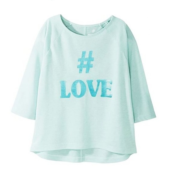 تی شرت آستین بلند دخترانه پیپرتس مدل 5706776