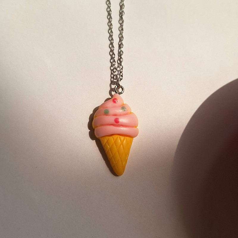 گردنبند دخترانه مدل بستنی