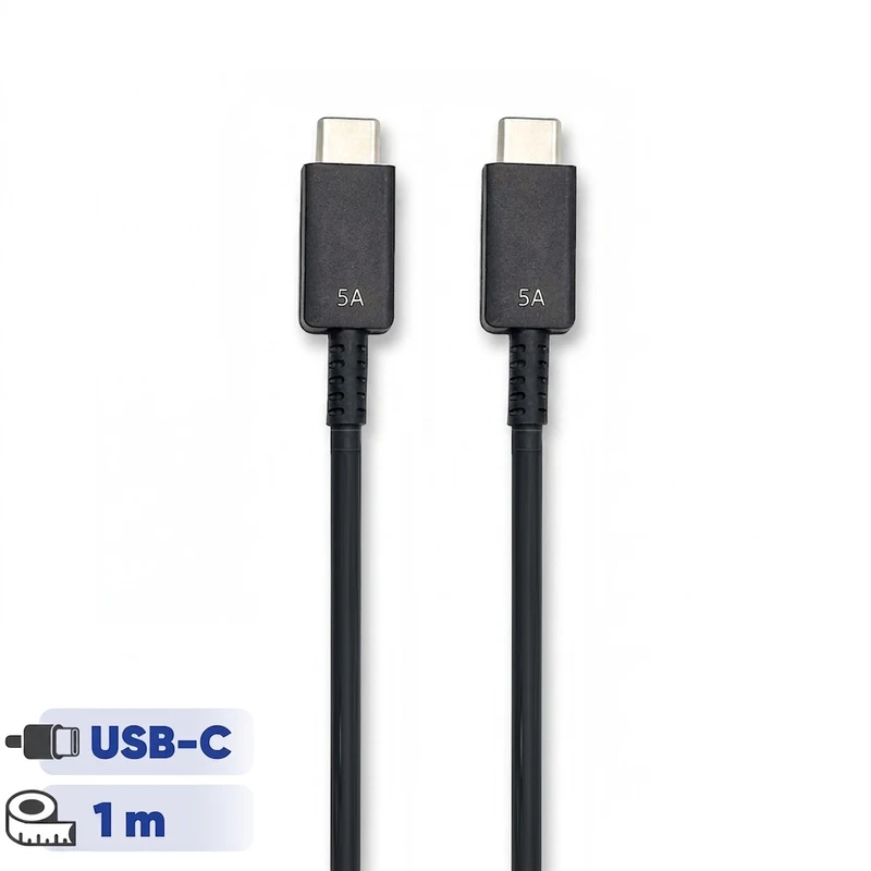 کابل تبدیل usb-c به usb-c مدل ep-dn975 طول 1 متر