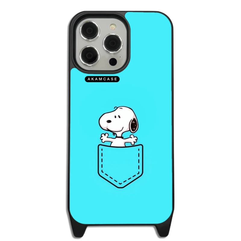 کاور آکام مدل AMCWLA14PROMAX-SNOOPY13 مناسب برای گوشی موبایل اپل iPhone 14 Pro Max