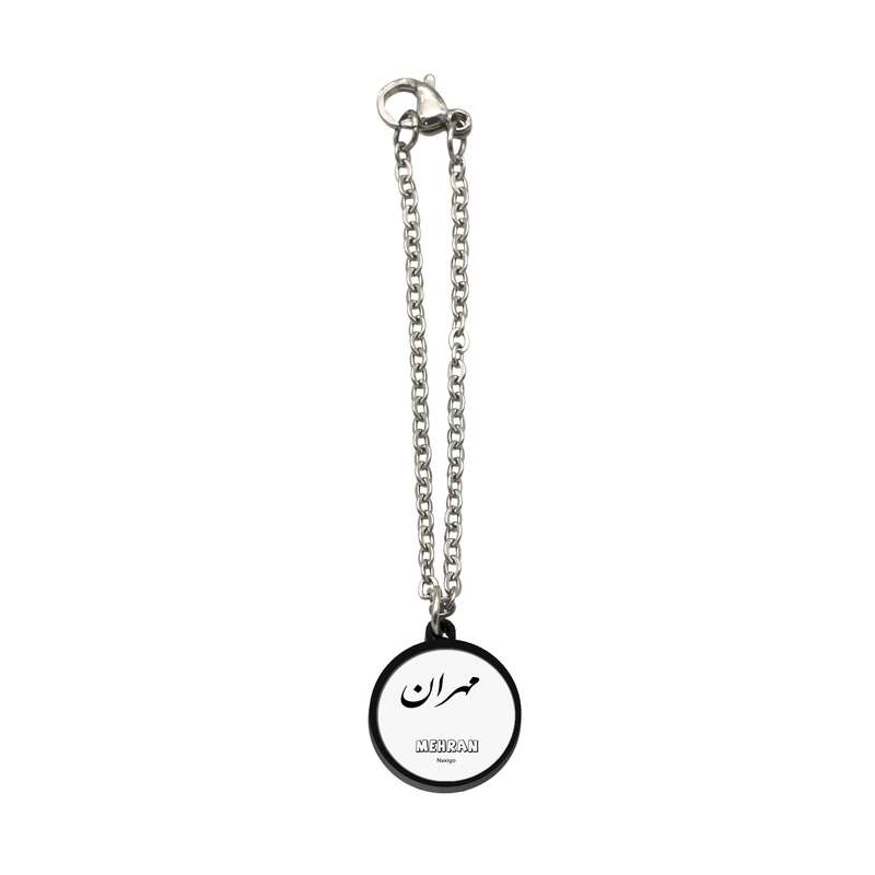 آویز ساعت زنانه ناکسیگو مدل شب تاب طرح مهران کد AW9242