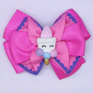 گیره مو دخترانه مدل انبری تک شاخ