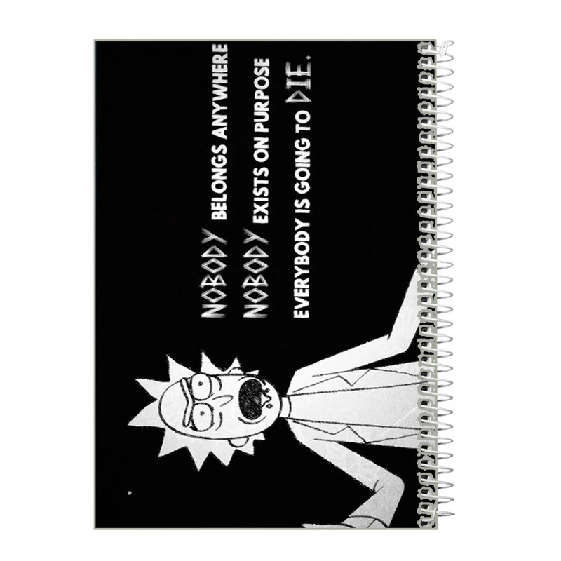 دفتر مشق 100 برگ طرح ریک اند مورتی کد m267