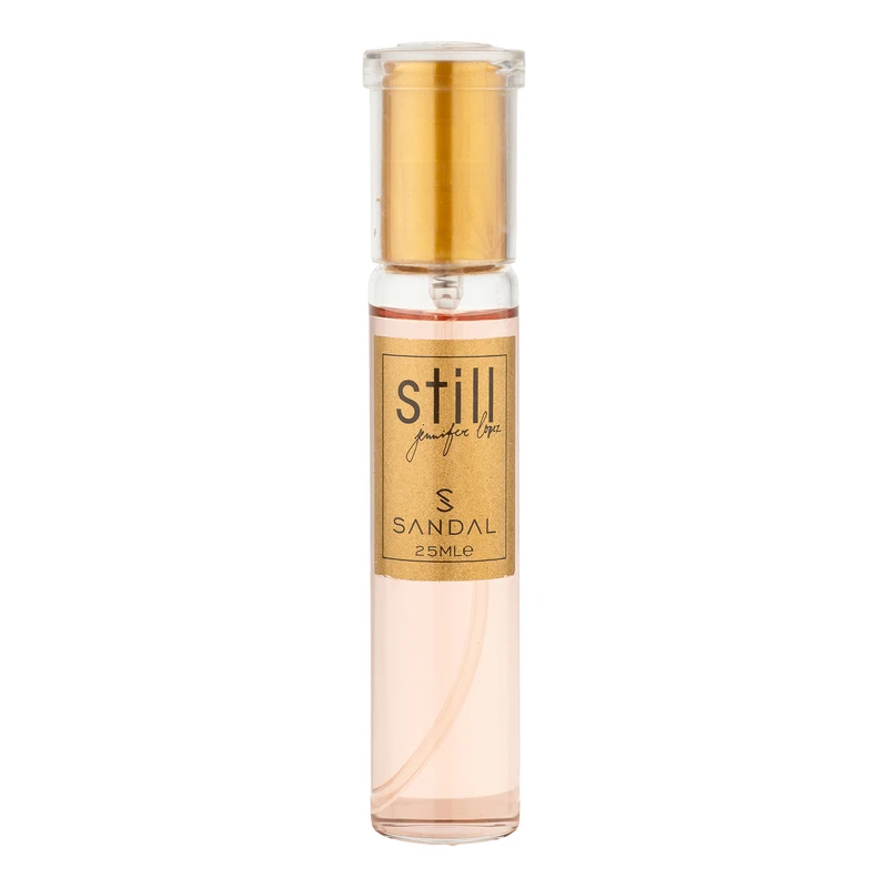 عطر جیبی زنانه صندل مدل Still Jennifer Lopez با رایحه شیرین و خنک حجم 25 میلی‌لیتر