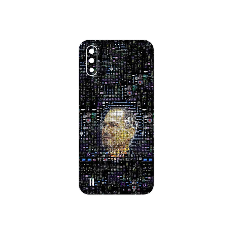 برچسب پوششی ماهوت مدل Collage of Steve Jobs 2 مناسب برای گوشی موبایل سامسونگ Galaxy A01